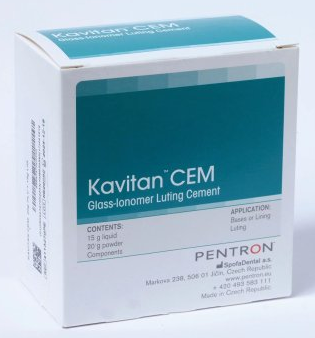  تصویر گلس آینومتر kavitan-cem-glassارایه شده در فروشگاه دنتال سنتر تبریز آدرس وب سایت http://www.dentalcentertab.ir 