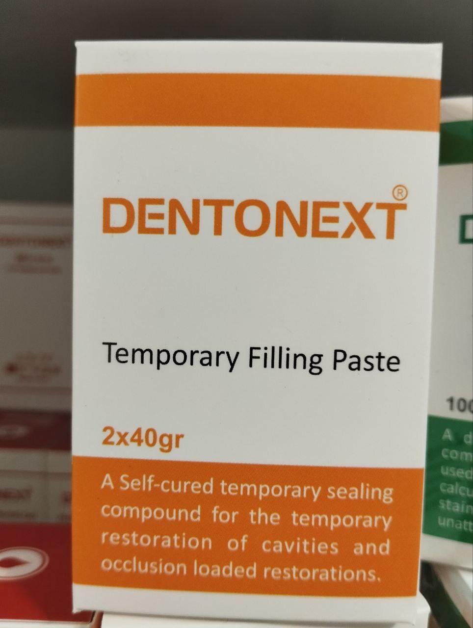  تصویر کالای خمیر پانسمان موقت دنتونکست - DENTONEXT Tempora ارایه شده در فروشگاه دنتال سنتر تبریز www.dentalcentertab.ir 