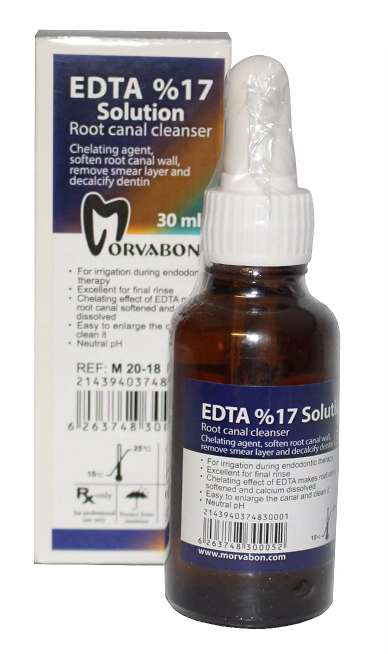  تصویر محصول محلول EDTA 17% - مروابن ارایه شده در وب سایت http://www.dentalcentertab.ir 