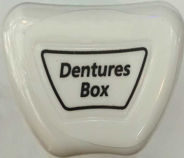  تصویر کالای وان دندان مصنوعی DENTURES BOX ارایه شده در وب سایت http://dentalcentertab.ir 