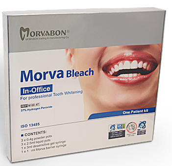  تصویر کالای کیت بلیچینگ Morva-Bleach Office ارایه شده در وب سایت http://dentalcentertab.ir 