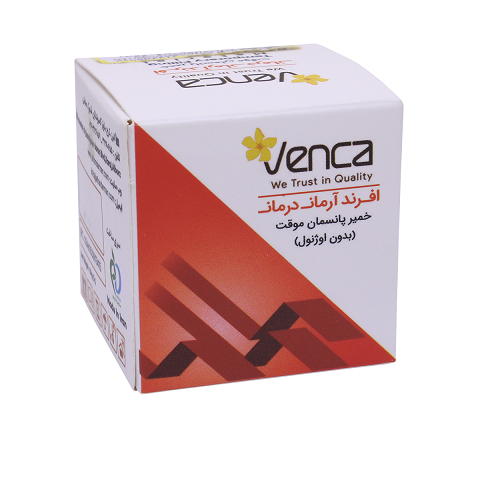  تصویر محصول خمیر پانسمان موقت 50 گرمی ونکا Venca ارایه شده در وب سایت http://www.dentalcentertab.ir 