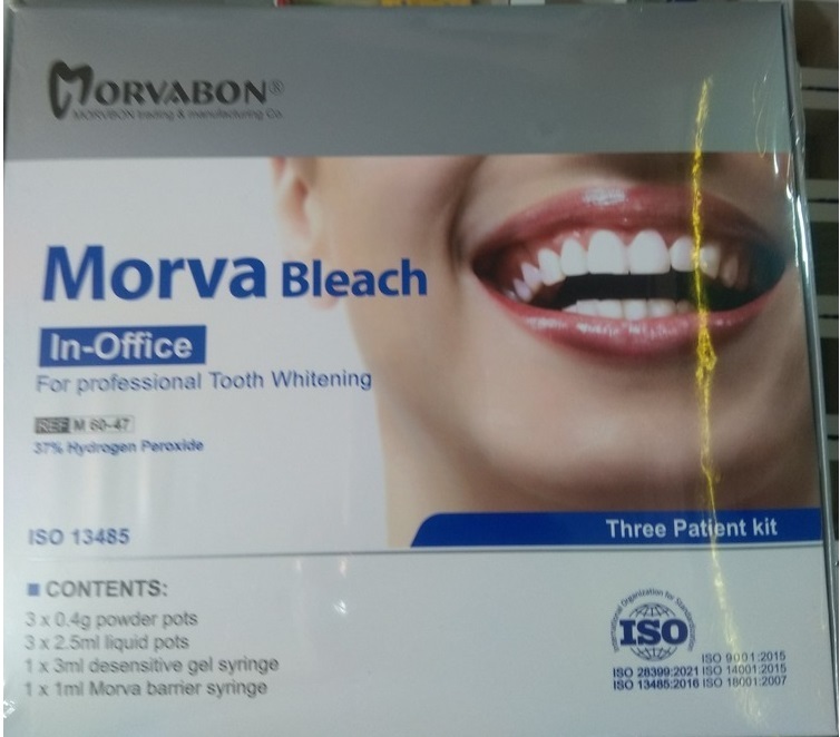  تصویر کالای کیت بلیچینگ Morva-Bleach Office ارایه شده در وب سایت http://dentalcentertab.ir 